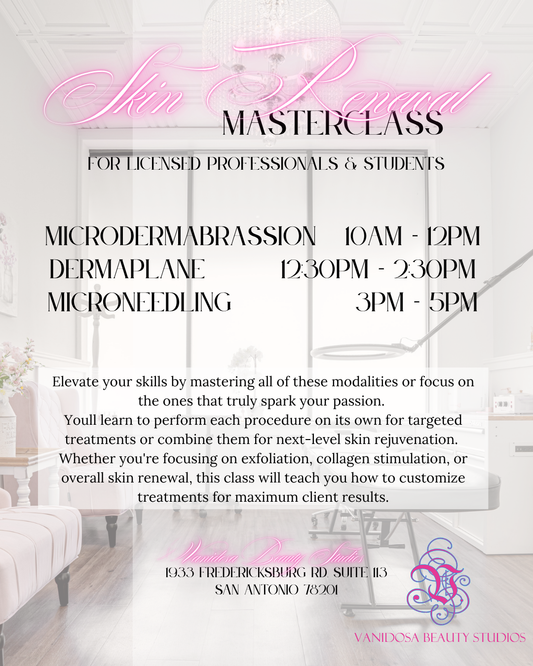 Skincare Class For Estheticians